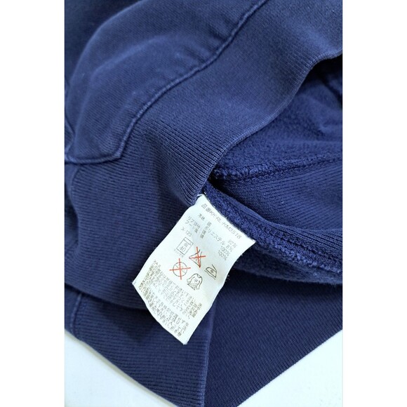 Polo Ralph Lauren Hoodie #2 Sweatshirt Men's Medium Pony Logo Rugby Y2K 67 Blue - Picture 9 of 12